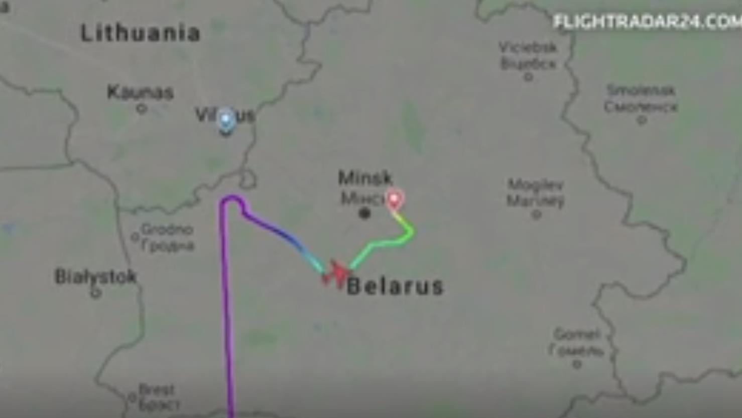 Reuters: Belarus forces airliner to land and arrests opponent, sparking U.S. and European outrage